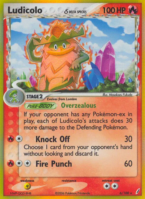 Ludicolo (Delta Species) card image