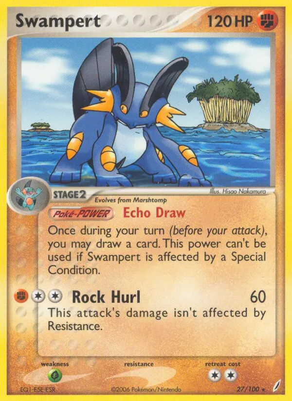 Swampert card image