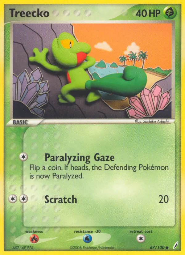 Treecko card image