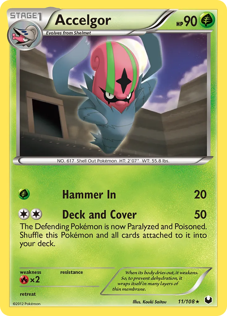 Accelgor card image