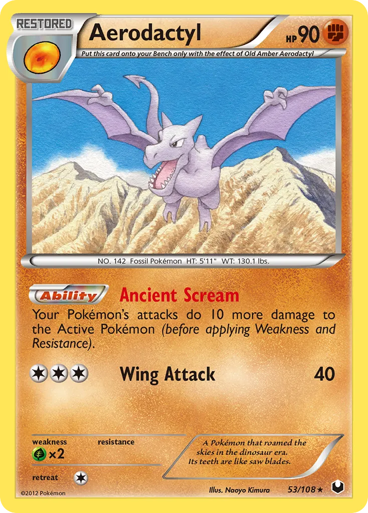 Aerodactyl card image