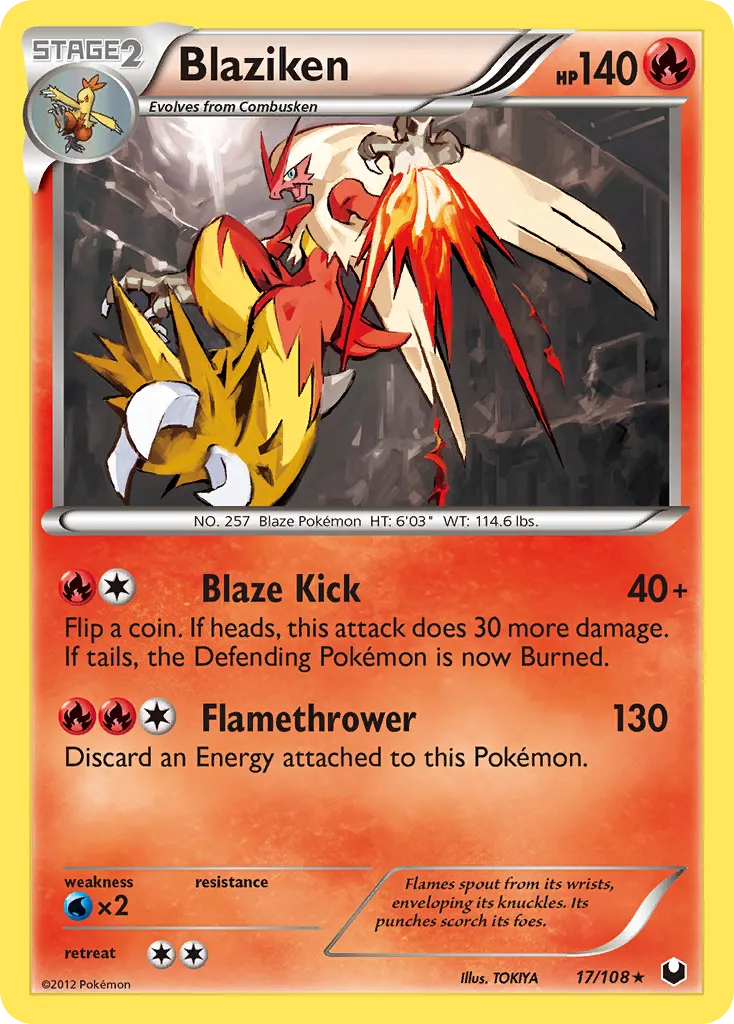 Blaziken card image