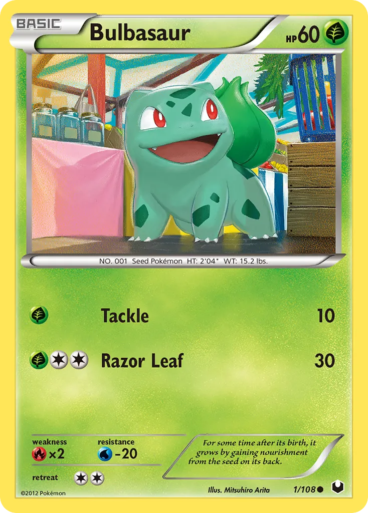 Bulbasaur card image