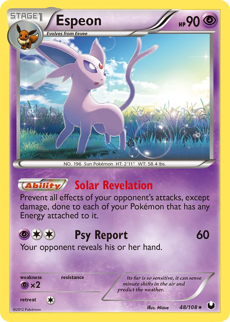 Espeon card image