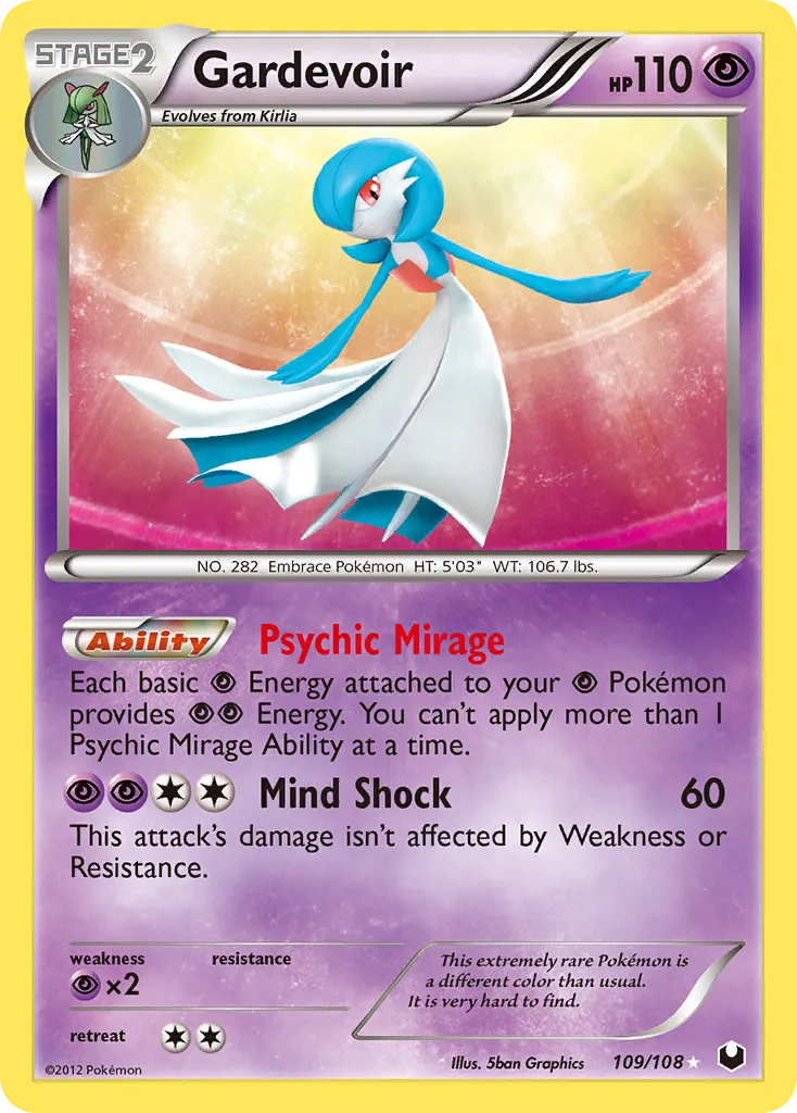 Gardevoir #109 card image