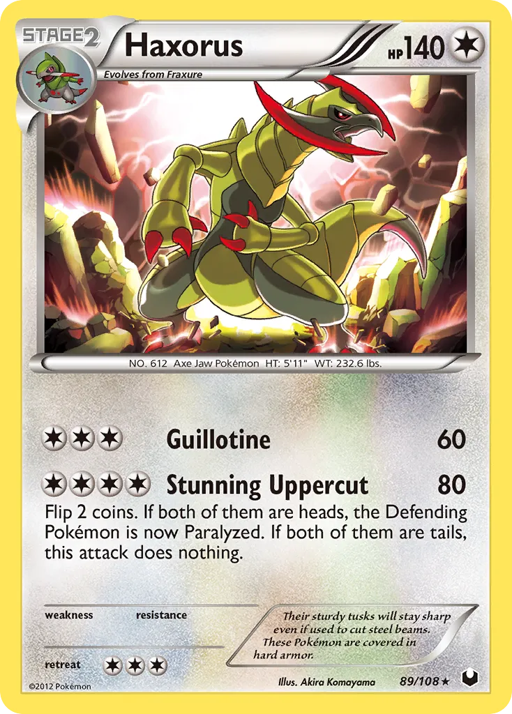 Haxorus card image