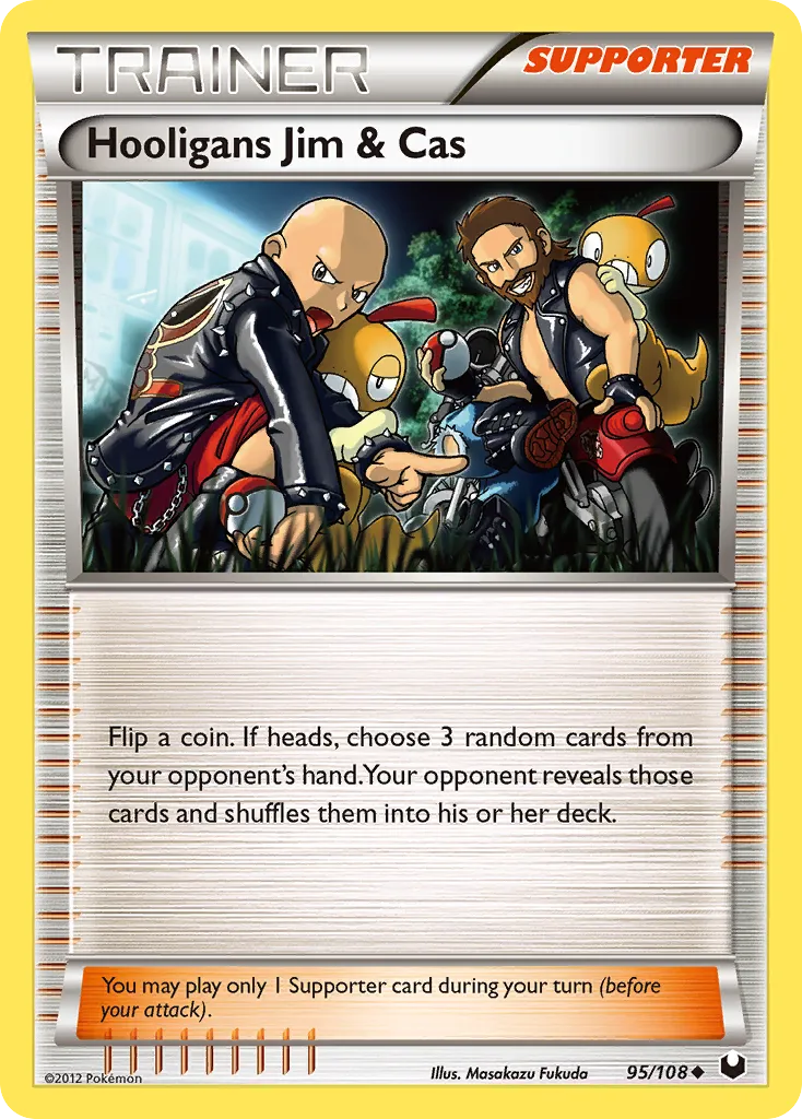 Hooligans Jim & Cas card image
