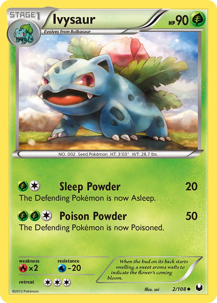 Ivysaur card image