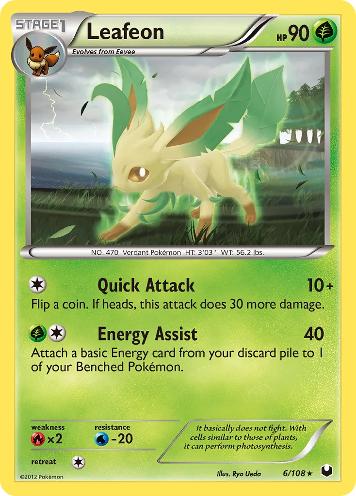 Leafeon card image