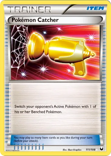 Pokemon Catcher #111 card image
