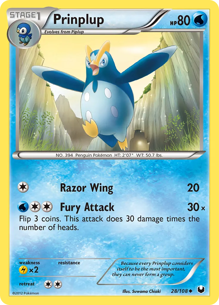 Prinplup card image