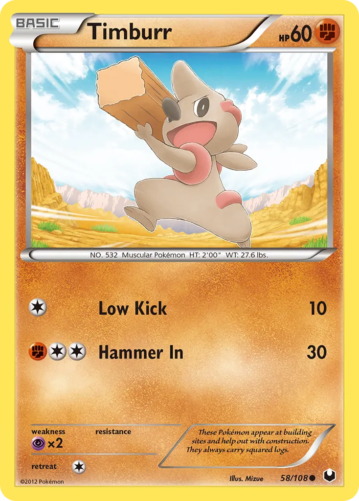 Timburr card image