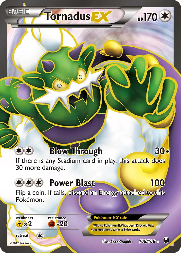 Tornadus-EX card image