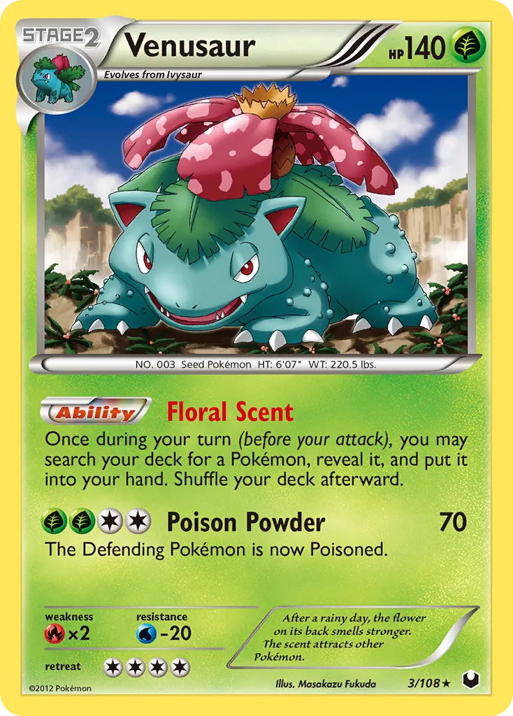 Venusaur card image