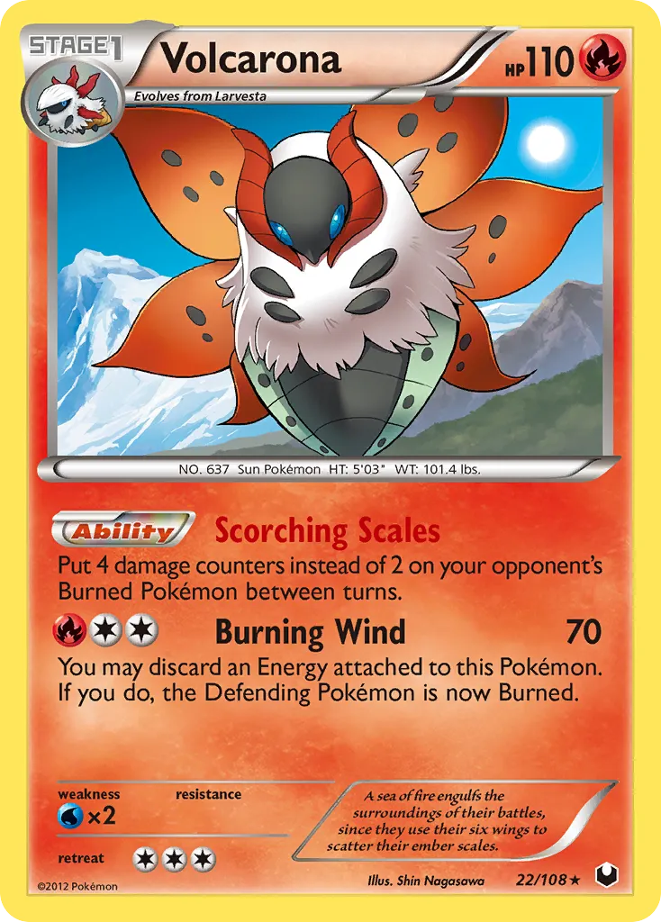 Volcarona card image