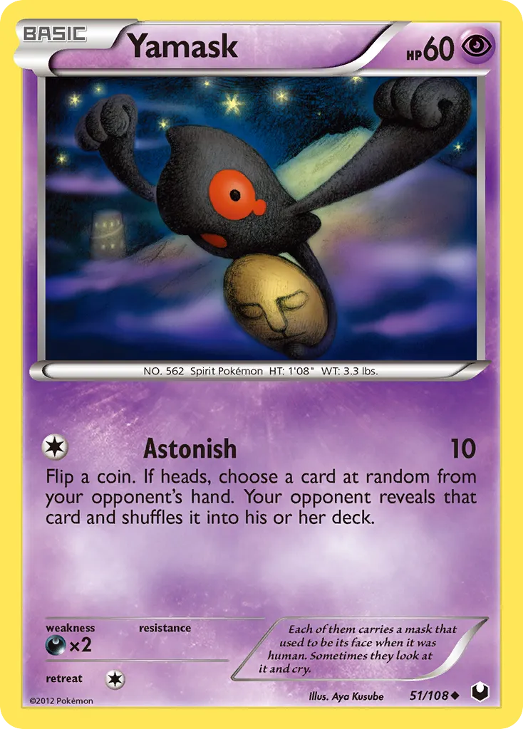 Yamask card image