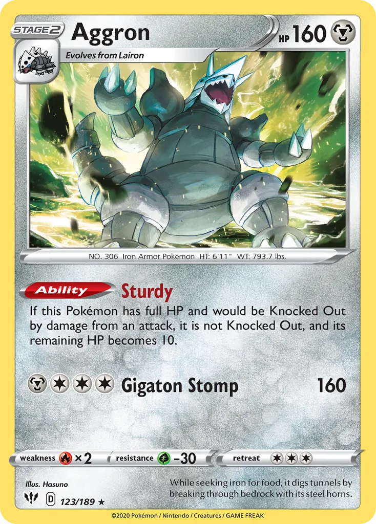 Aggron card image