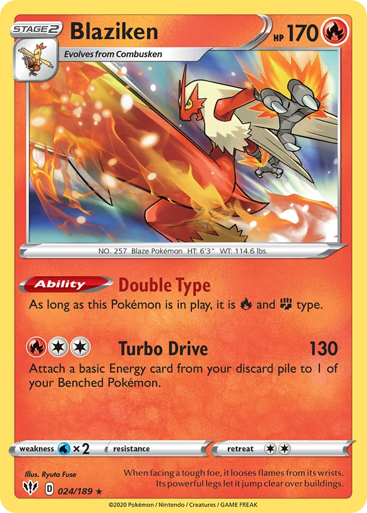 Blaziken card image