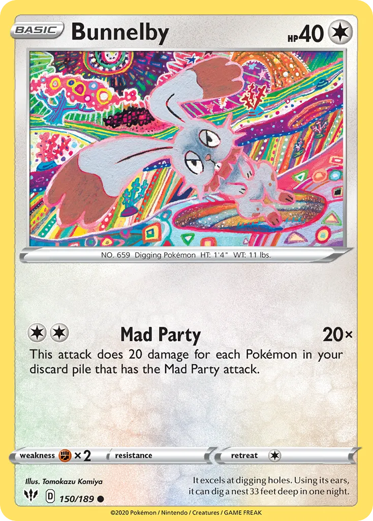 Bunnelby card image