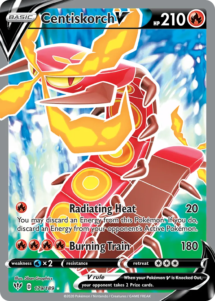 Centiskorch V card image