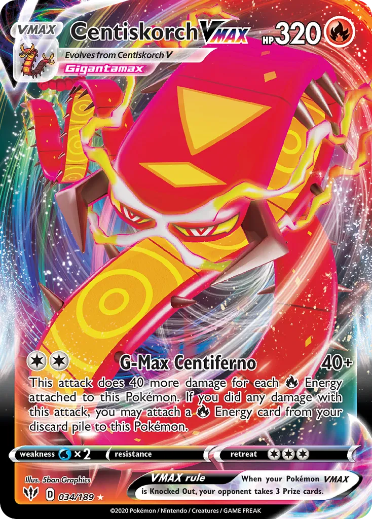 Centiskorch VMAX card image