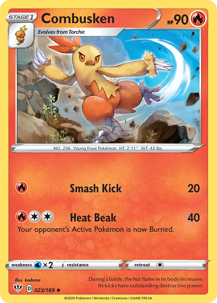 Combusken card image