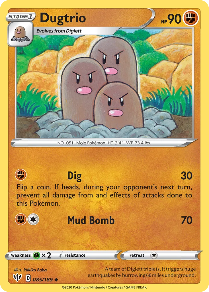 Dugtrio card image