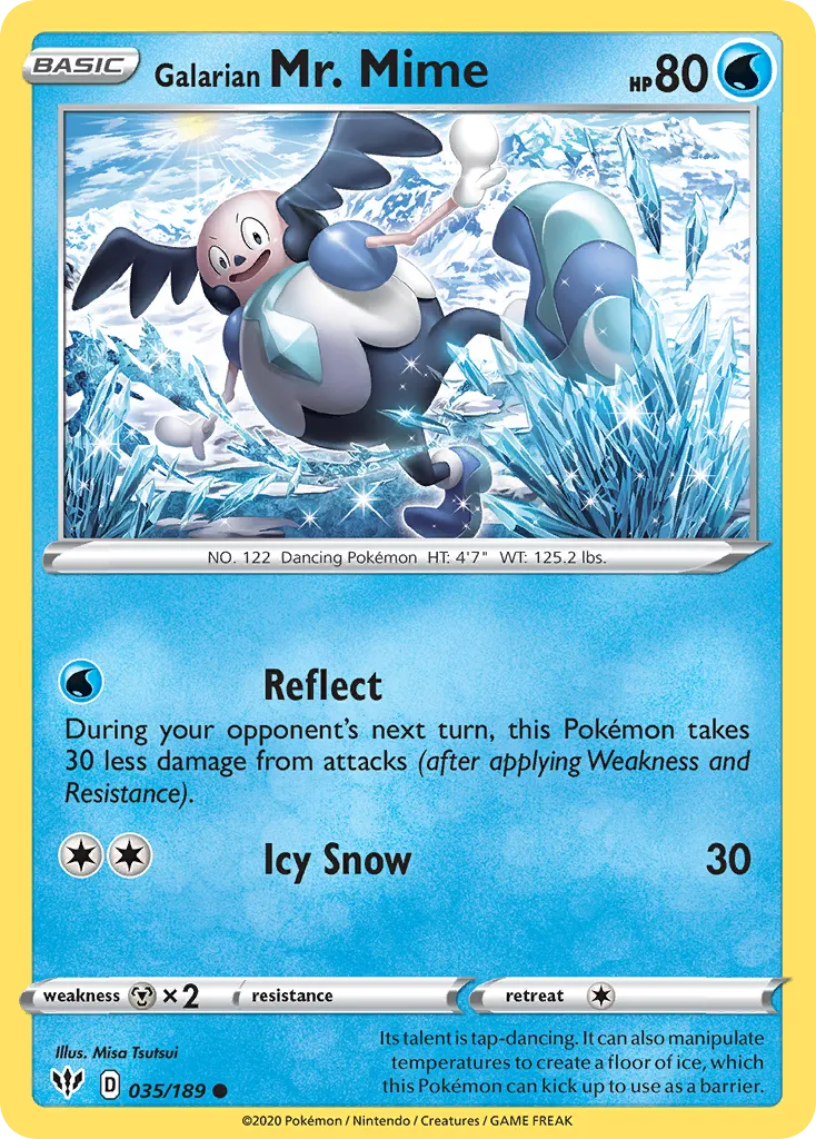 Galarian Mr. Mime card image
