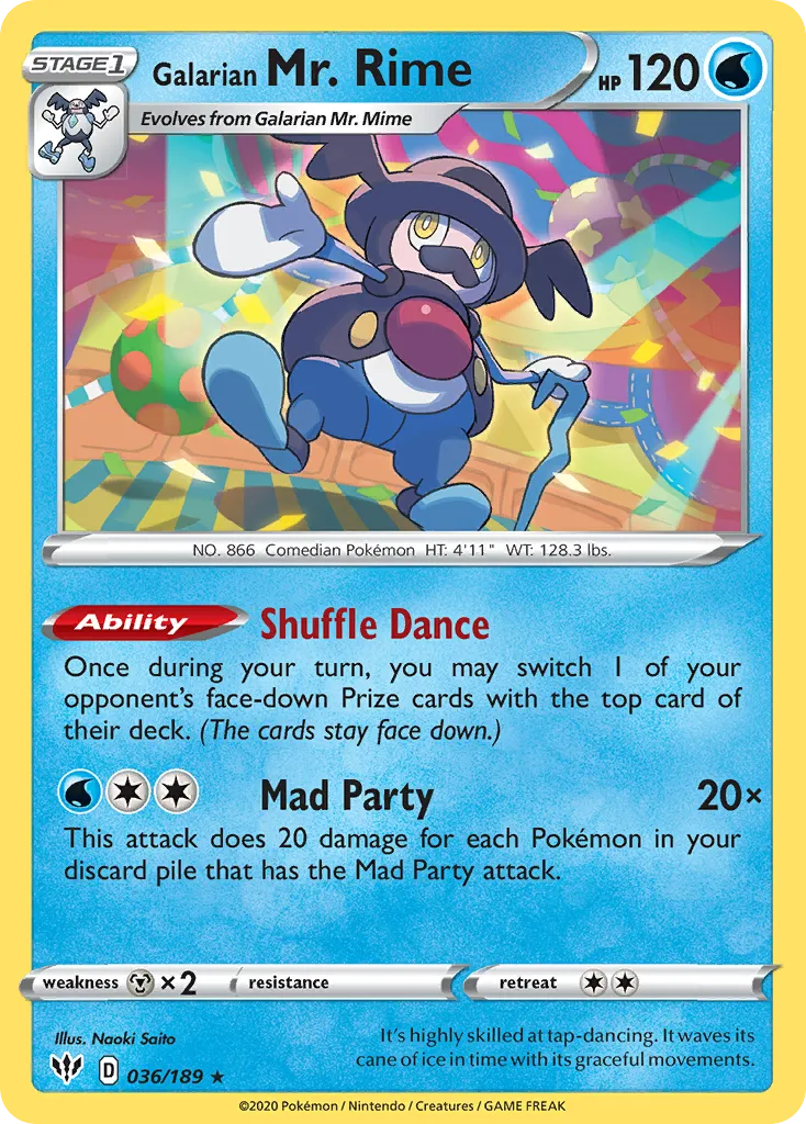 Galarian Mr. Rime card image