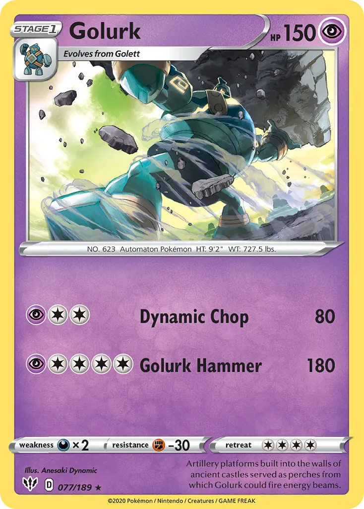 Golurk card image