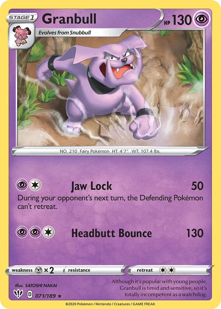 Granbull card image
