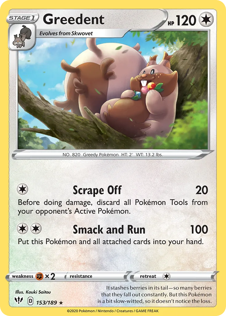 Greedent card image