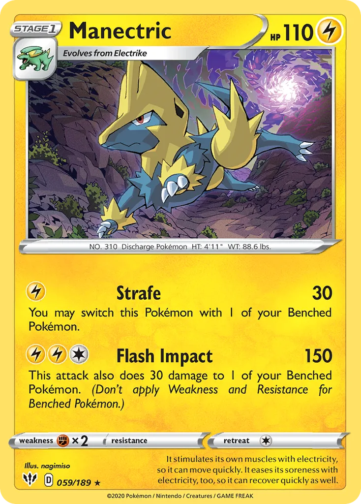 Manectric card image