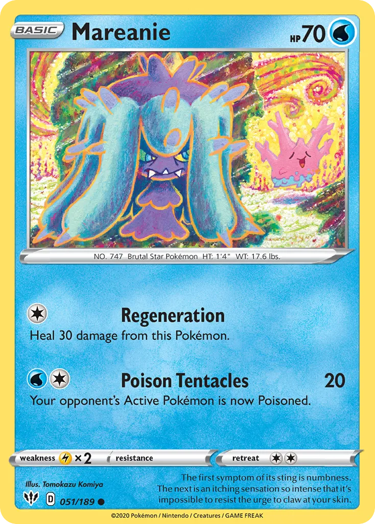 Mareanie card image