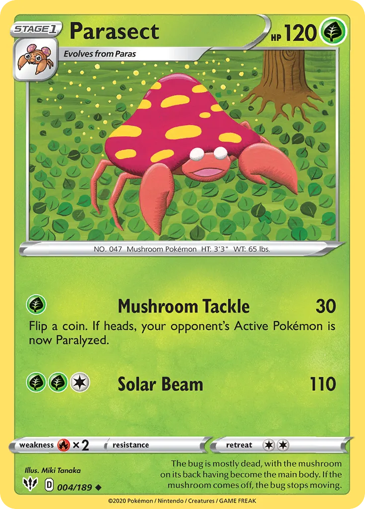 Parasect card image