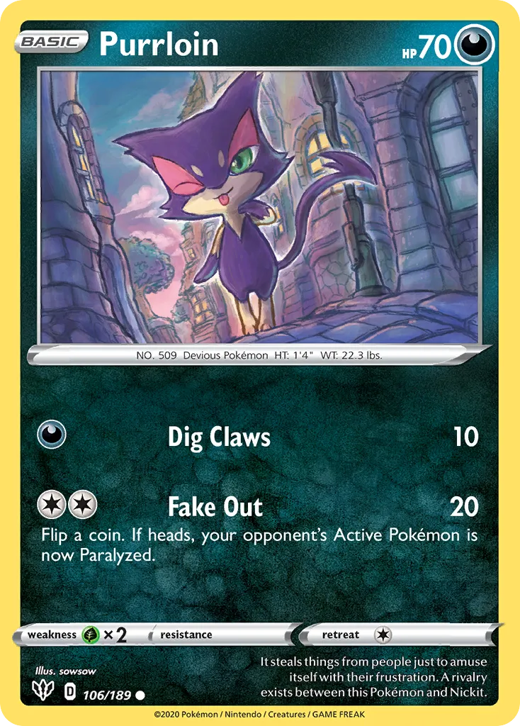 Purrloin card image