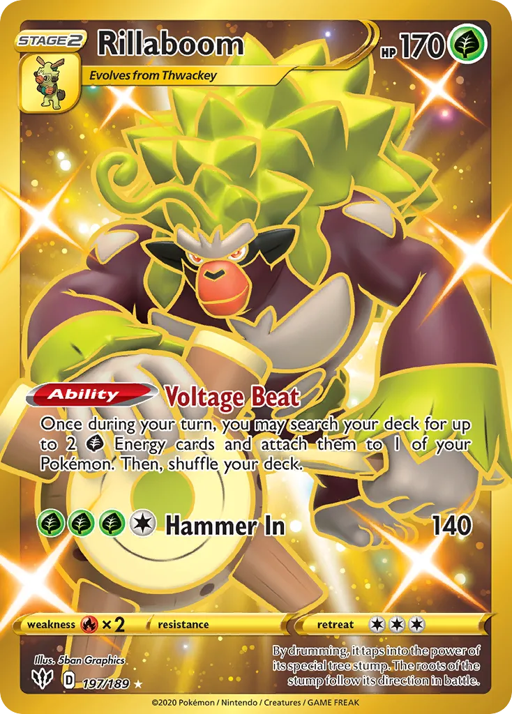 Rillaboom #197 card image
