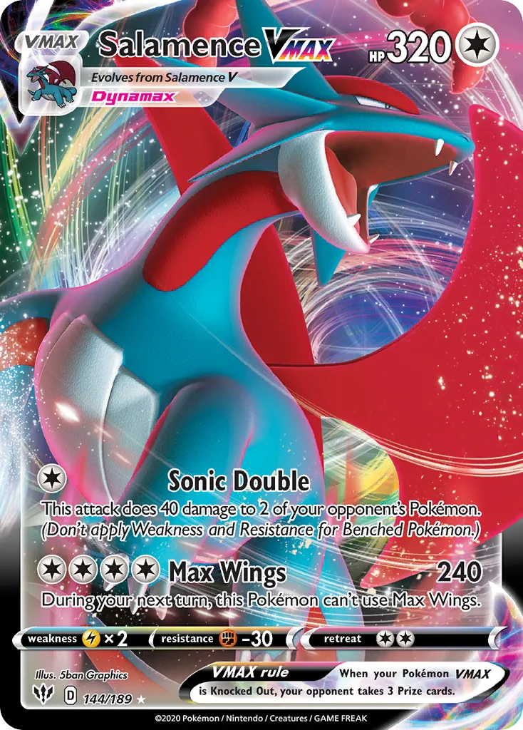 Salamence VMAX card image