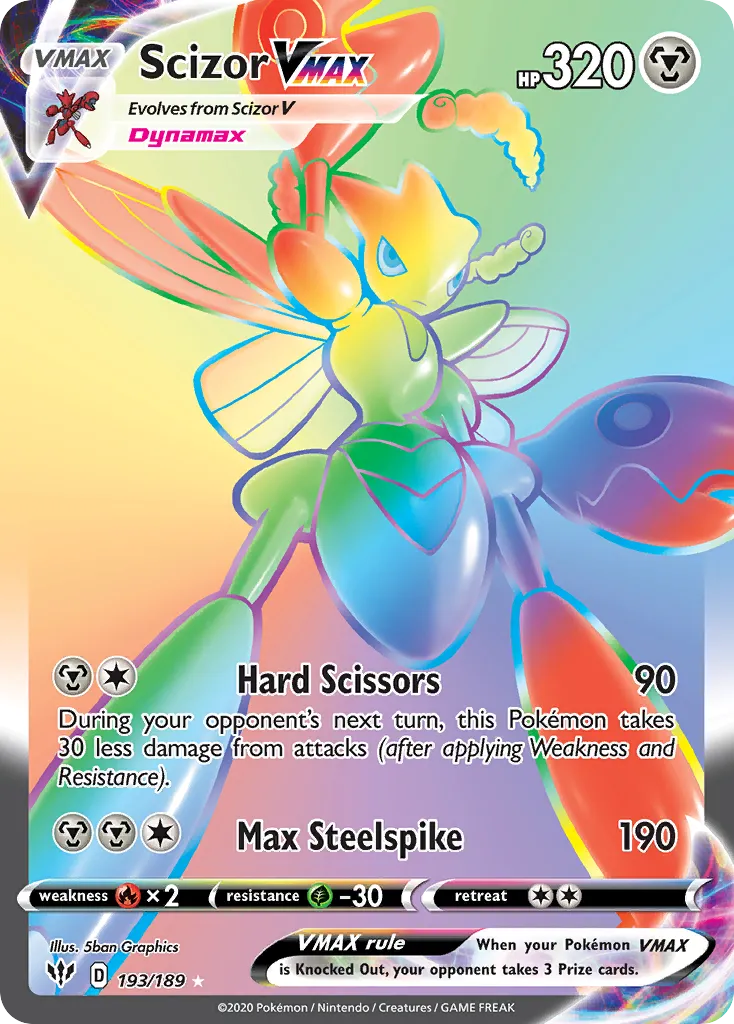 Scizor VMAX #193 card image