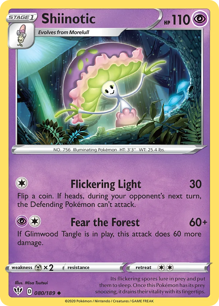Shiinotic card image