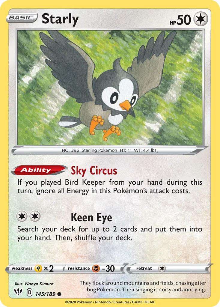 Starly card image