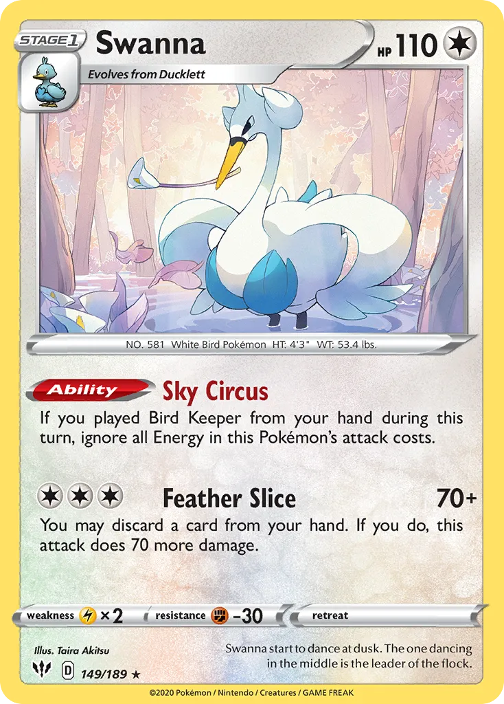 Swanna card image