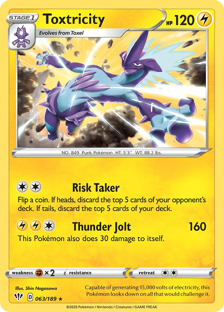 Toxtricity card image