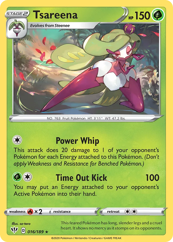 Tsareena card image