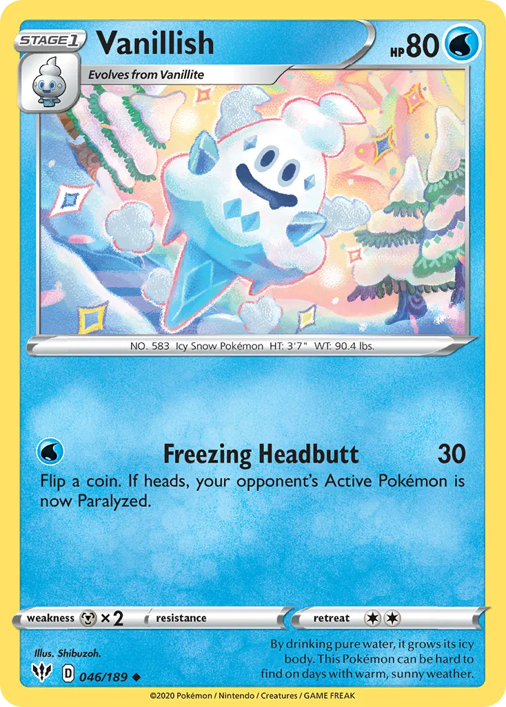 Vanillish card image