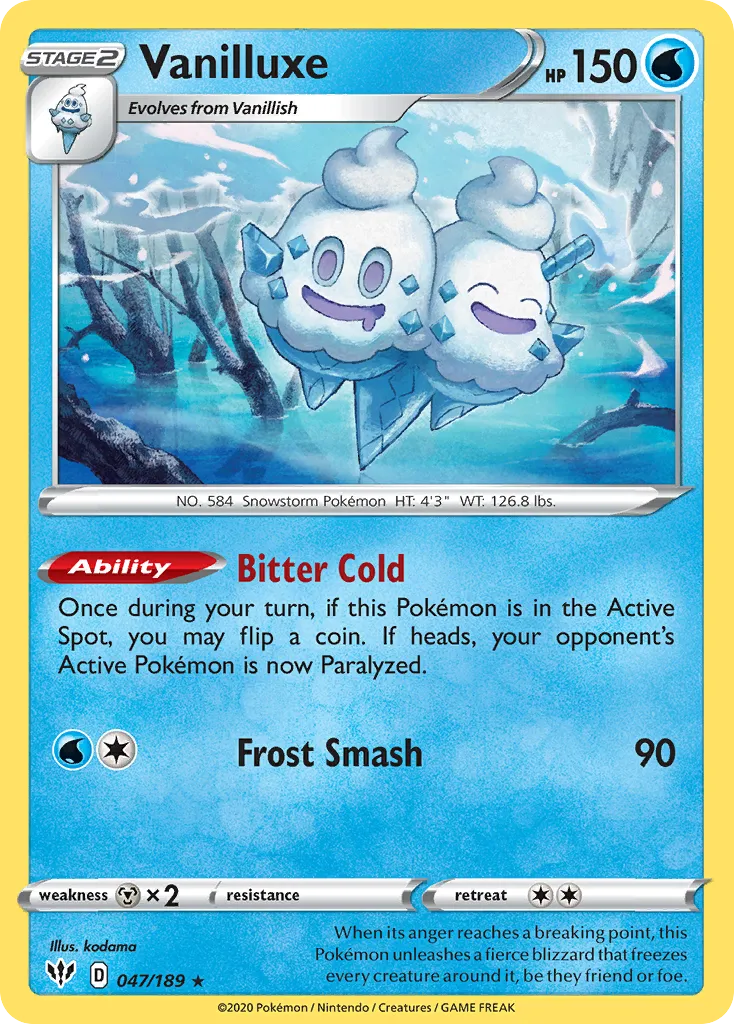 Vanilluxe card image