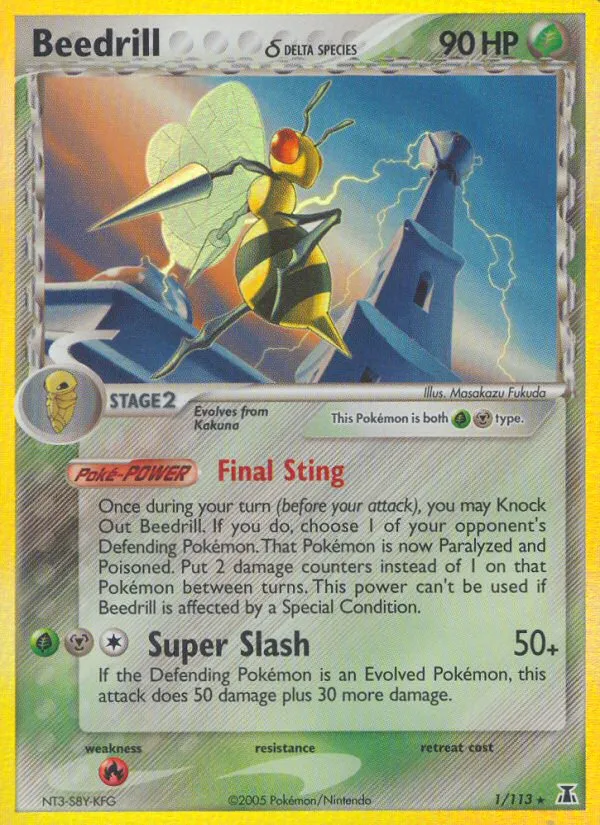 Beedrill (Delta Species) card image