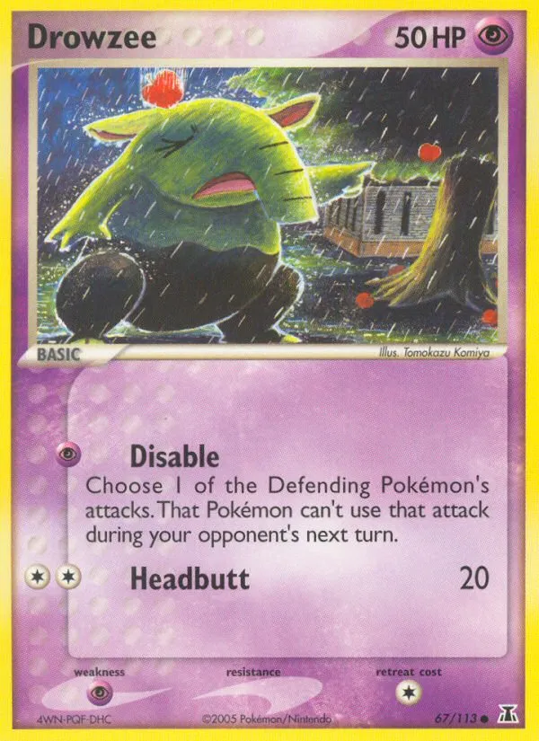 Drowzee card image
