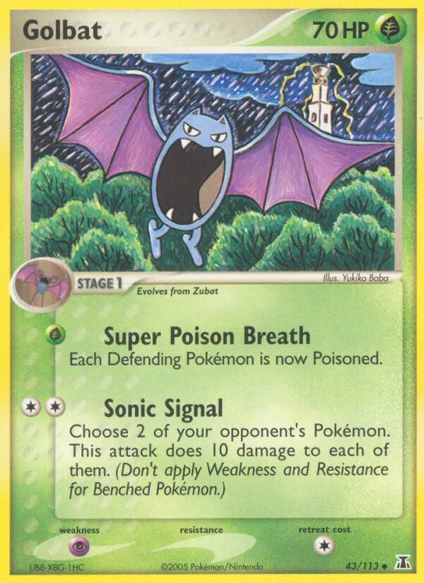 Golbat card image