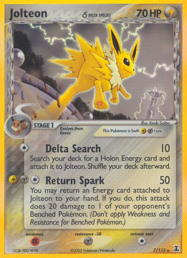 Jolteon (Delta Species) card image